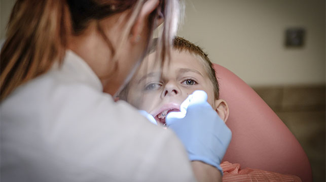 kid dentist visit